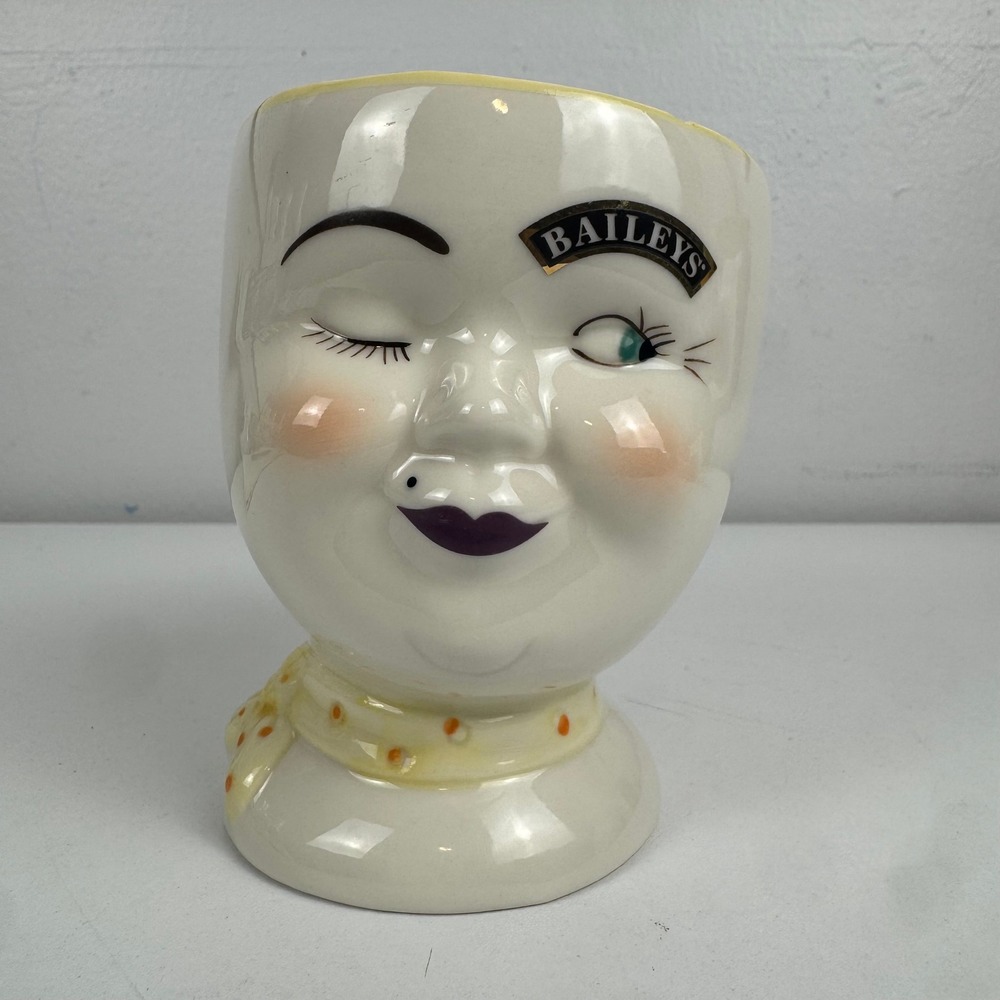 Baileys Irish Cream Winking Face Mug 1996 Limited Edition‎ Vintage Ceramic Cup